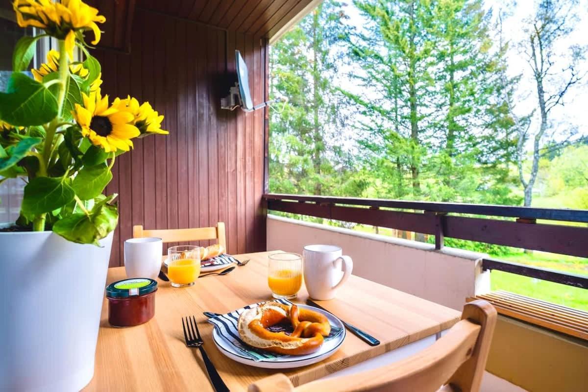 Relaxapartments Black Forest Emotion Mit Sonnenbalkon Mit Blick Auf Den Kurpark, Schnelles Internet, Naehe Triberger Wasserfaelle, Fuer Bis Zu 2 Personen Schönwalde Exterior foto